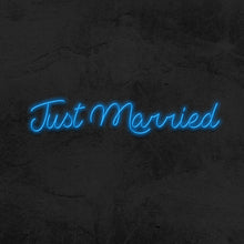 Just married wedding neon sign led mk neon
