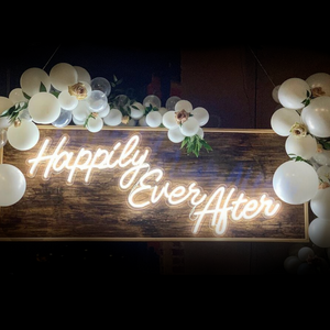 Happily Ever After  LED Wedding Neon Sign MK Neon