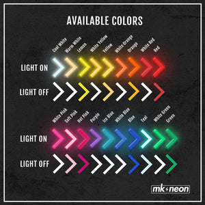 Custom Neon Signs for Wedding - MK Neon