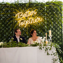 Better Together - LED Neon Sign - MK Neonbetter together LED neon sign wedding mk neon